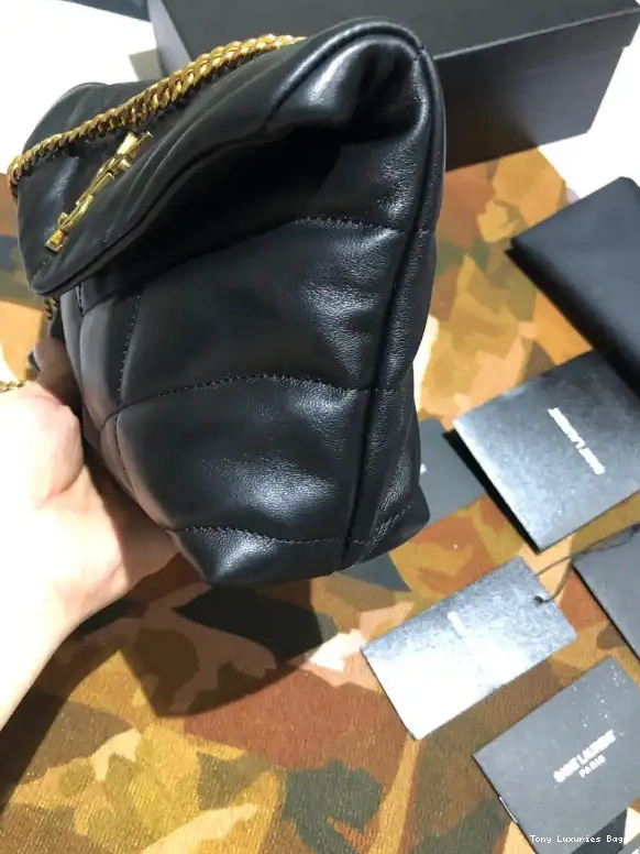 Tony Luxuries MINI YSL SMALL PUFFER BAG CHAIN 0529